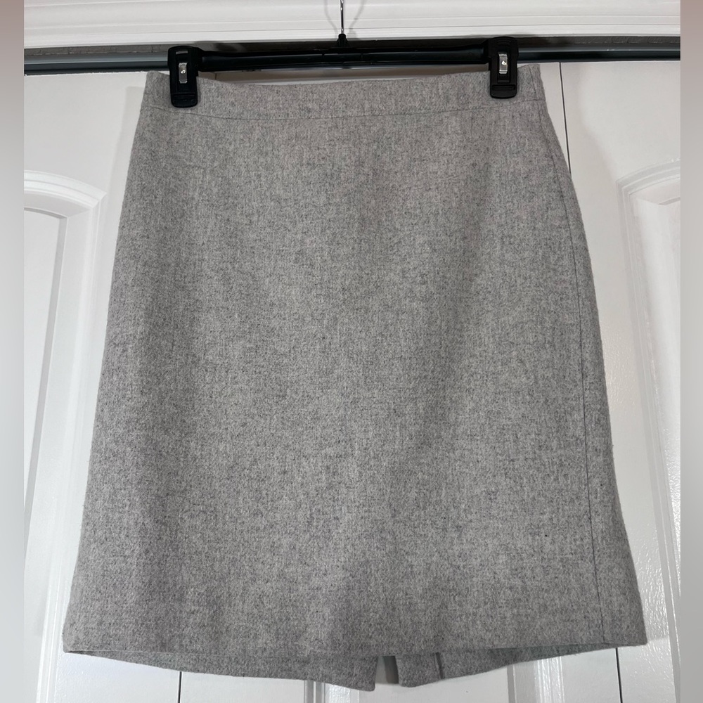 J.Crew Mercantile Wool Pencil Skirt